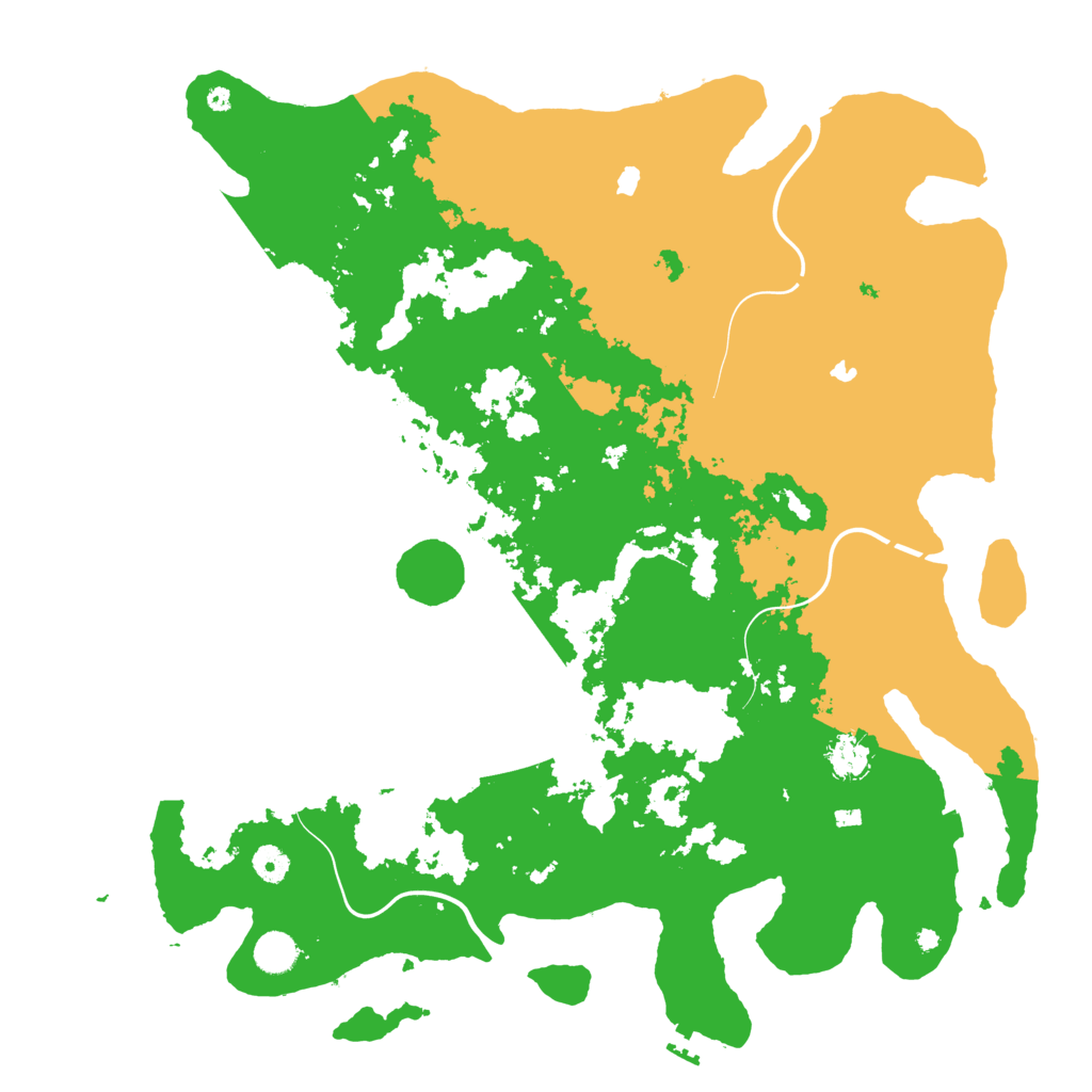 Biome Rust Map: Procedural Map, Size: 4500, Seed: 578214486