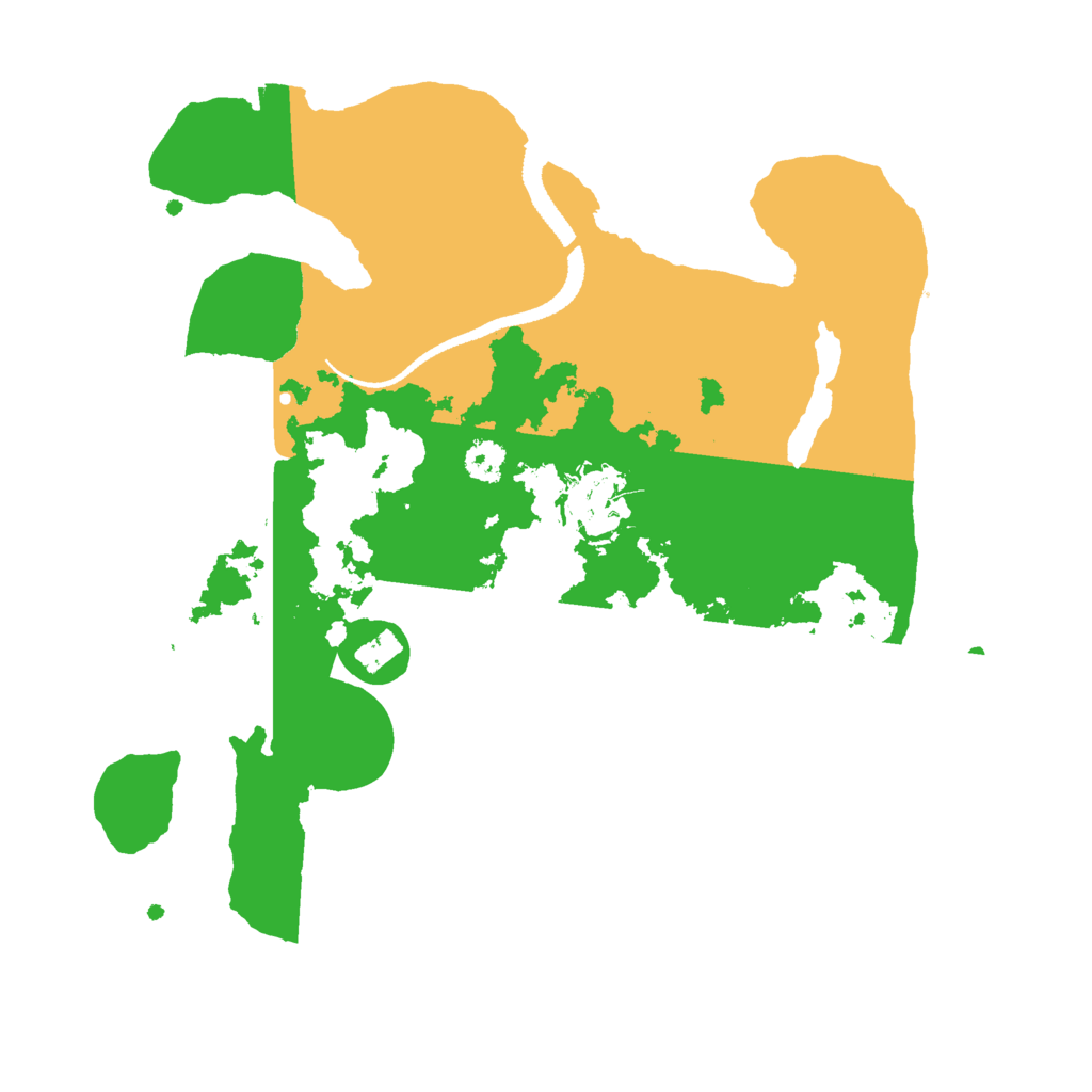 Biome Rust Map: Procedural Map, Size: 2700, Seed: 321