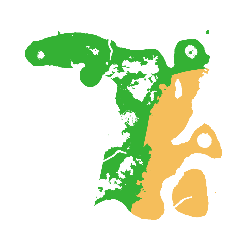 Biome Rust Map: Procedural Map, Size: 3000, Seed: 1208123809