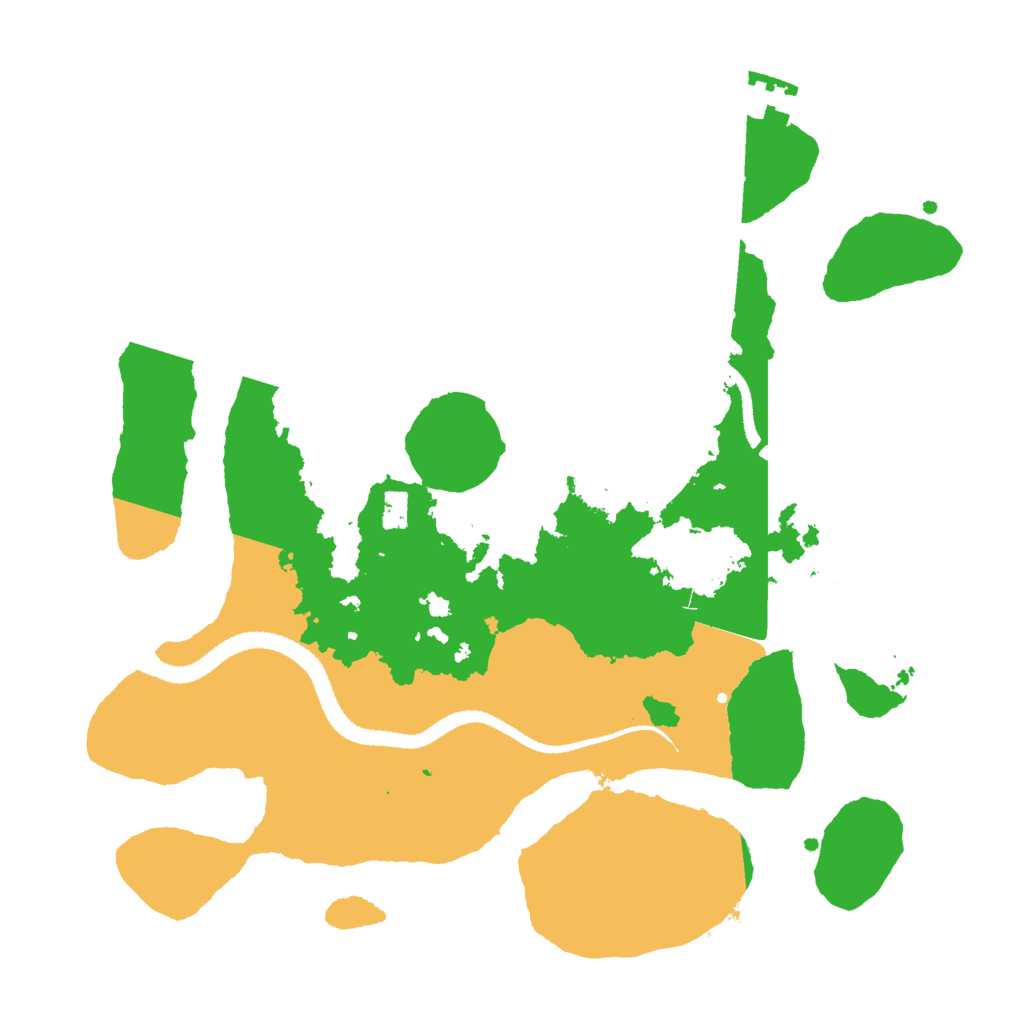 Biome Rust Map: Procedural Map, Size: 2900, Seed: 824