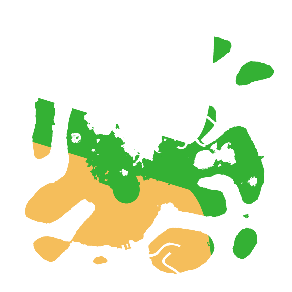 Biome Rust Map: Procedural Map, Size: 2900, Seed: 824