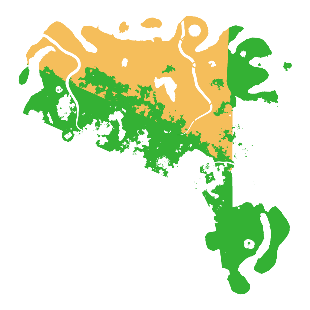 Biome Rust Map: Procedural Map, Size: 4500, Seed: 985572718