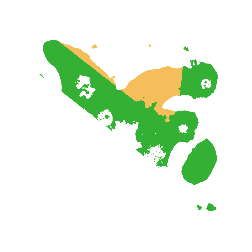 Biome Rust Map: Procedural Map, Size: 2500, Seed: 568