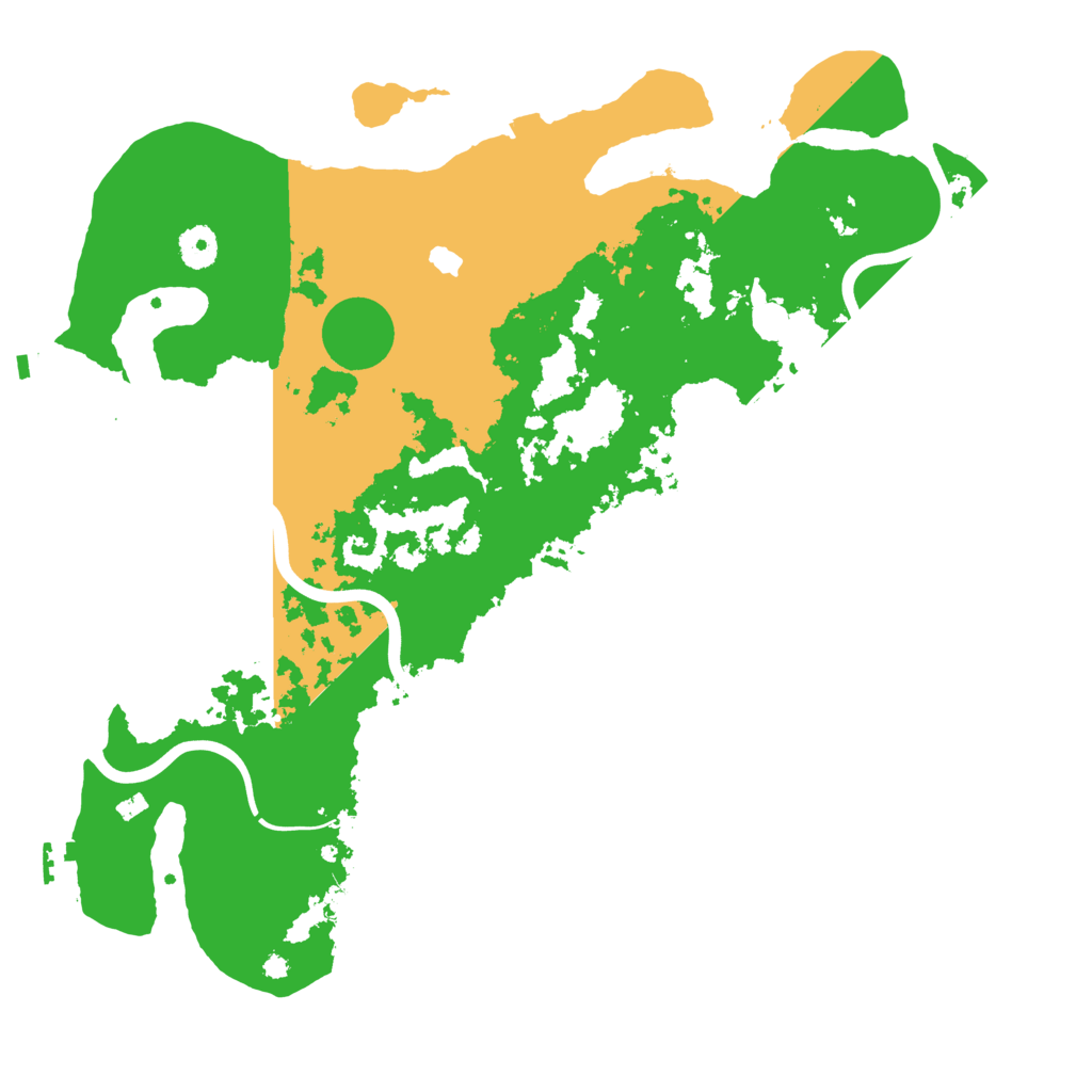 Biome Rust Map: Procedural Map, Size: 4000, Seed: 1373945200
