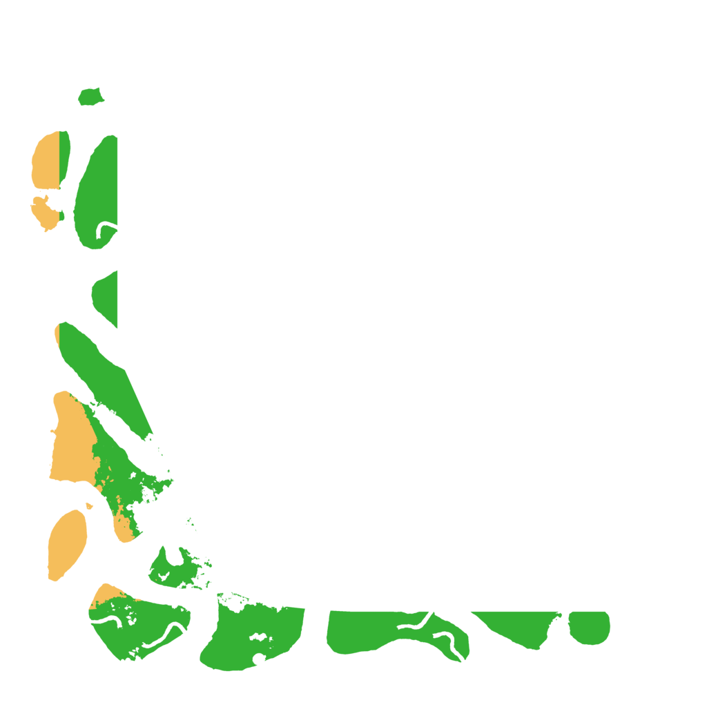 Biome Rust Map: Procedural Map, Size: 5000, Seed: 5004