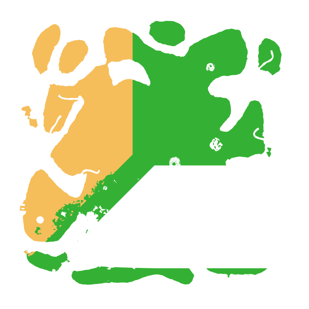 Biome Rust Map: Procedural Map, Size: 3750, Seed: 504257464