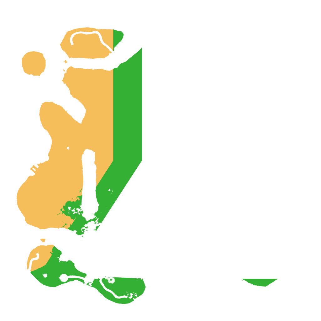 Biome Rust Map: Procedural Map, Size: 3500, Seed: 100030927