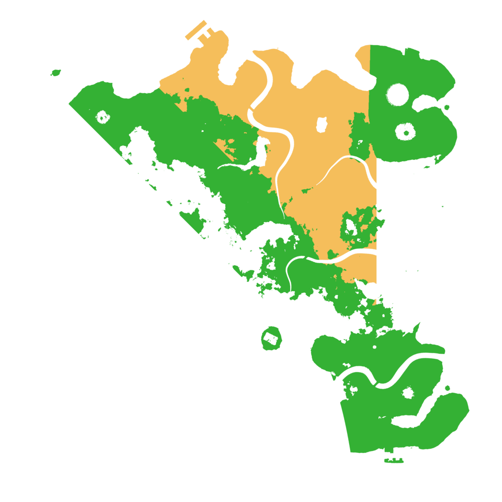 Biome Rust Map: Procedural Map, Size: 4000, Seed: 949324