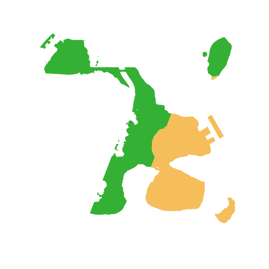 Biome Rust Map: Procedural Map, Size: 2200, Seed: 66