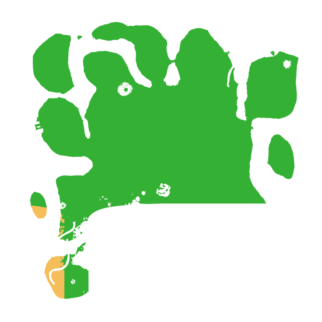 Biome Rust Map: Procedural Map, Size: 3500, Seed: 338461781