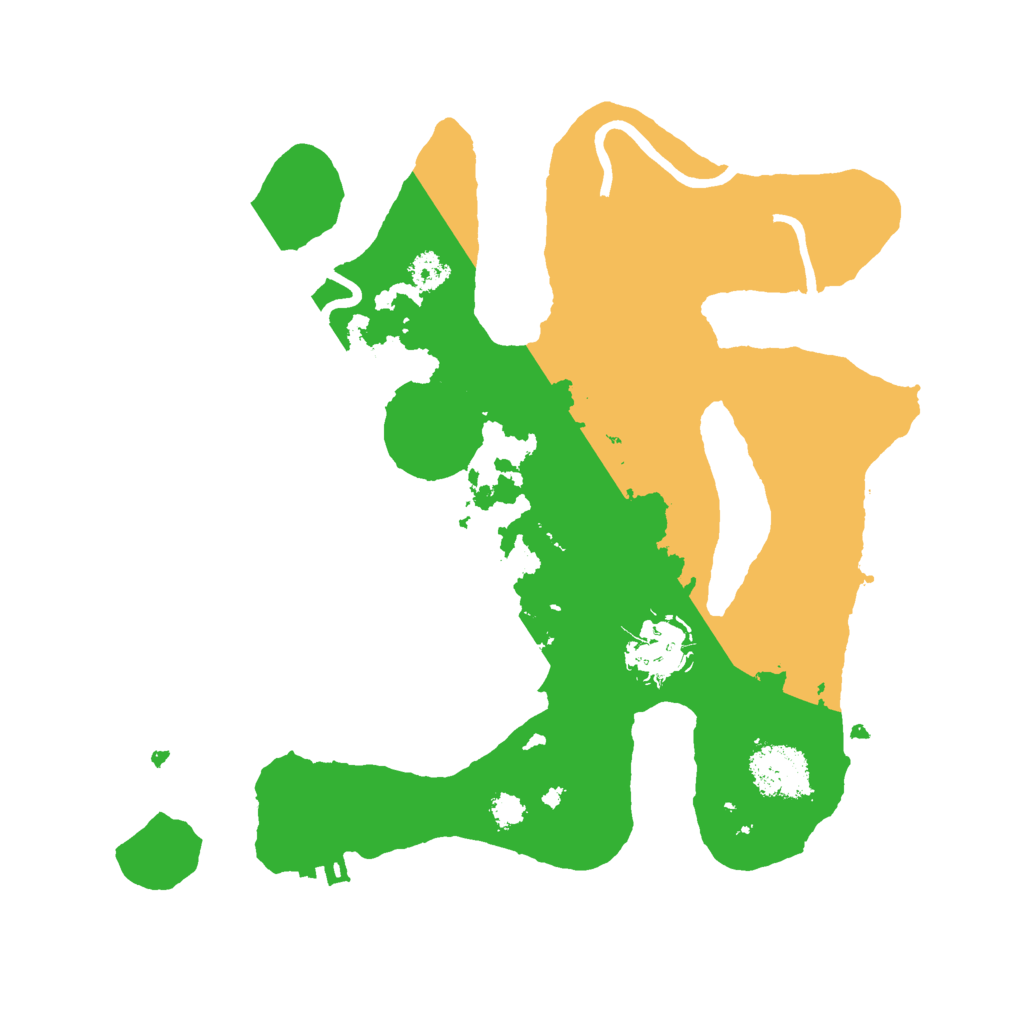 Biome Rust Map: Procedural Map, Size: 2800, Seed: 24282012
