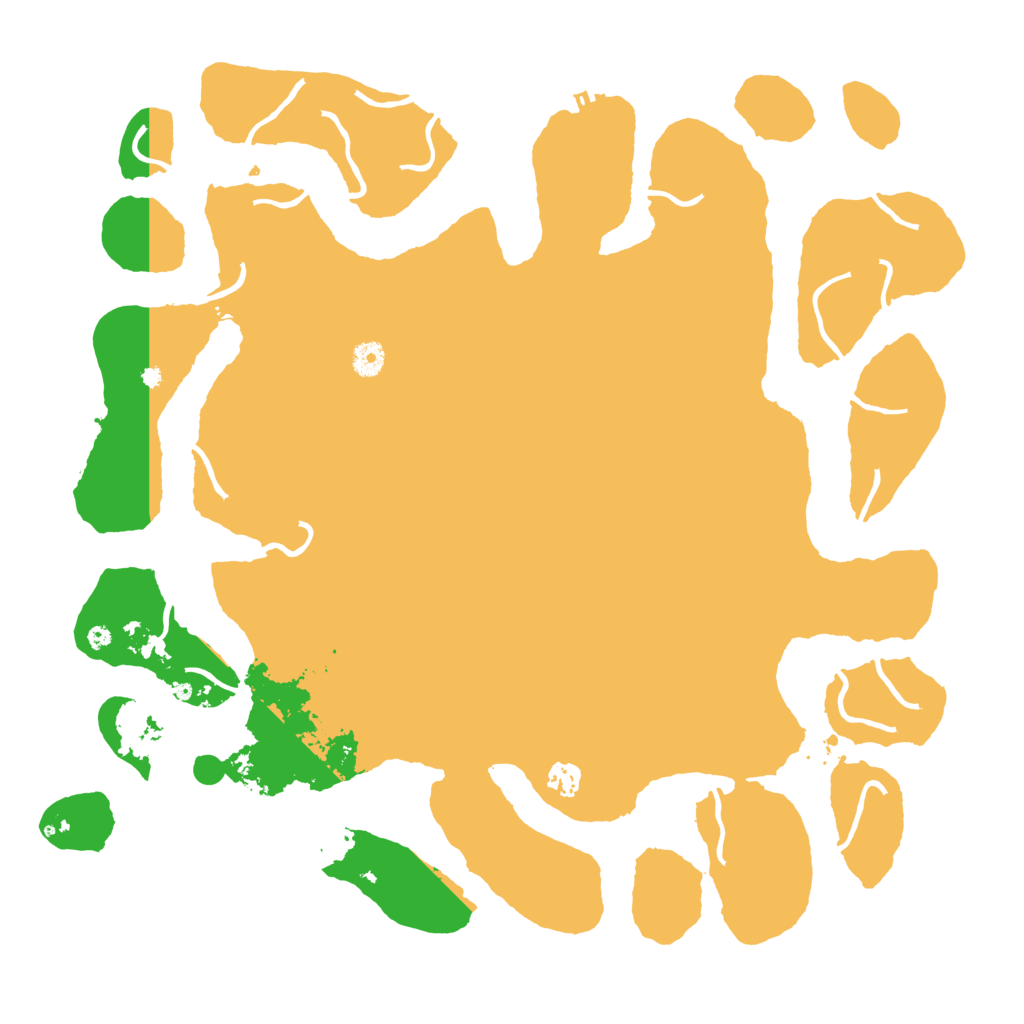 Biome Rust Map: Procedural Map, Size: 4500, Seed: 412304917