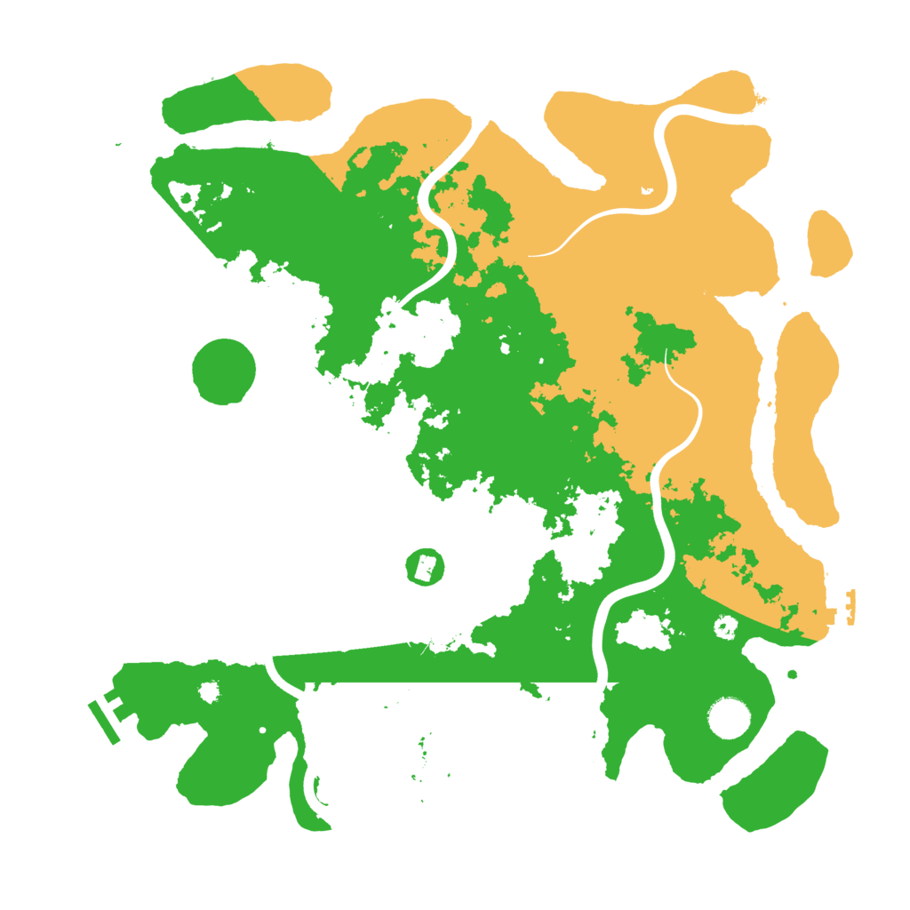 Biome Rust Map: Procedural Map, Size: 3850, Seed: 1221883304