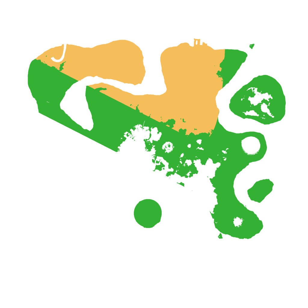 Biome Rust Map: Procedural Map, Size: 3000, Seed: 590853845