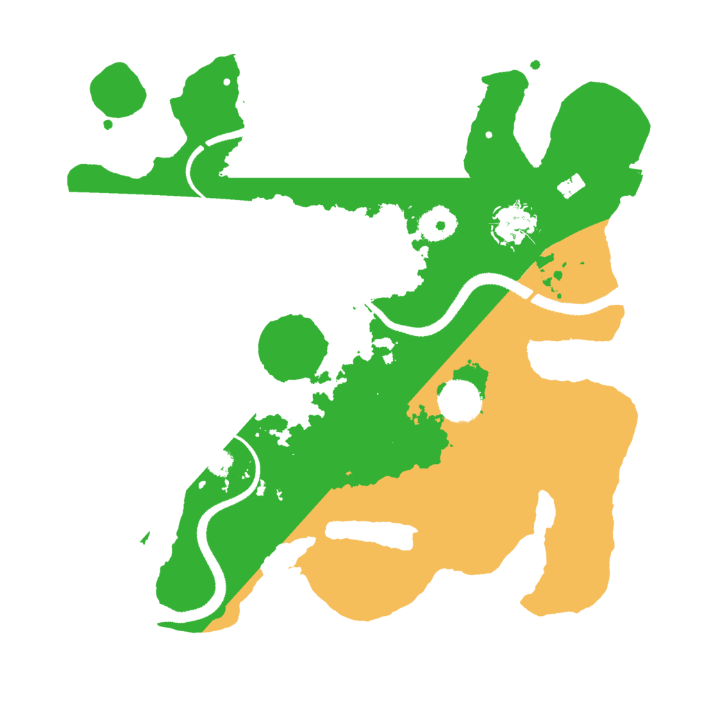 Biome Rust Map: Procedural Map, Size: 3000, Seed: 1367814258