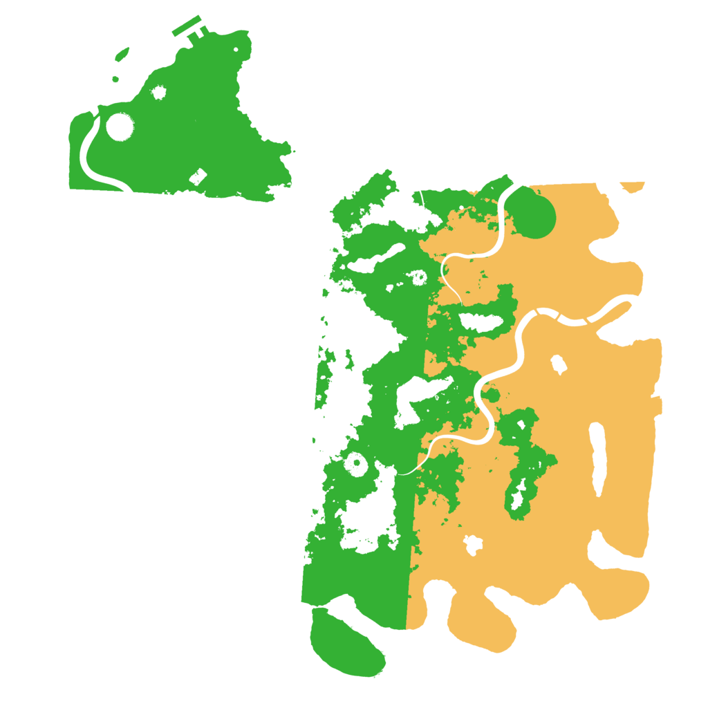 Biome Rust Map: Procedural Map, Size: 4500, Seed: 1424959892