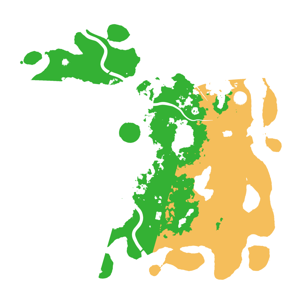 Biome Rust Map: Procedural Map, Size: 4000, Seed: 102658