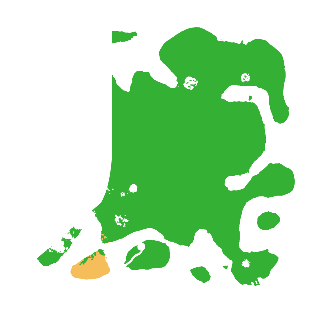 Biome Rust Map: Procedural Map, Size: 3500, Seed: 657849255