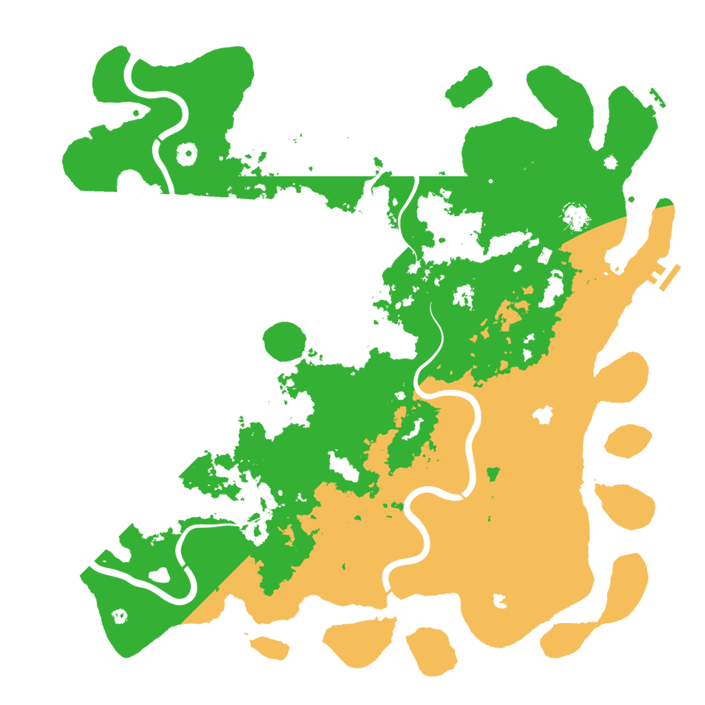 Biome Rust Map: Procedural Map, Size: 4700, Seed: 3722984