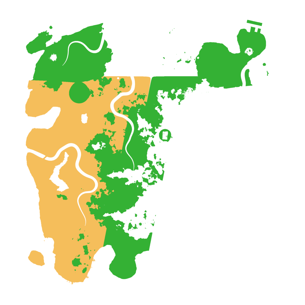 Biome Rust Map: Procedural Map, Size: 4000, Seed: 906063251