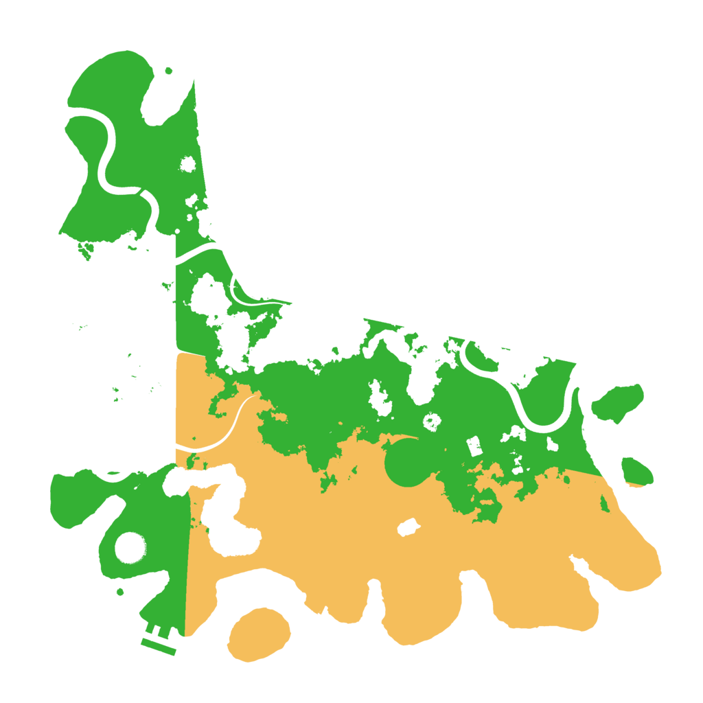 Biome Rust Map: Procedural Map, Size: 4000, Seed: 956834757