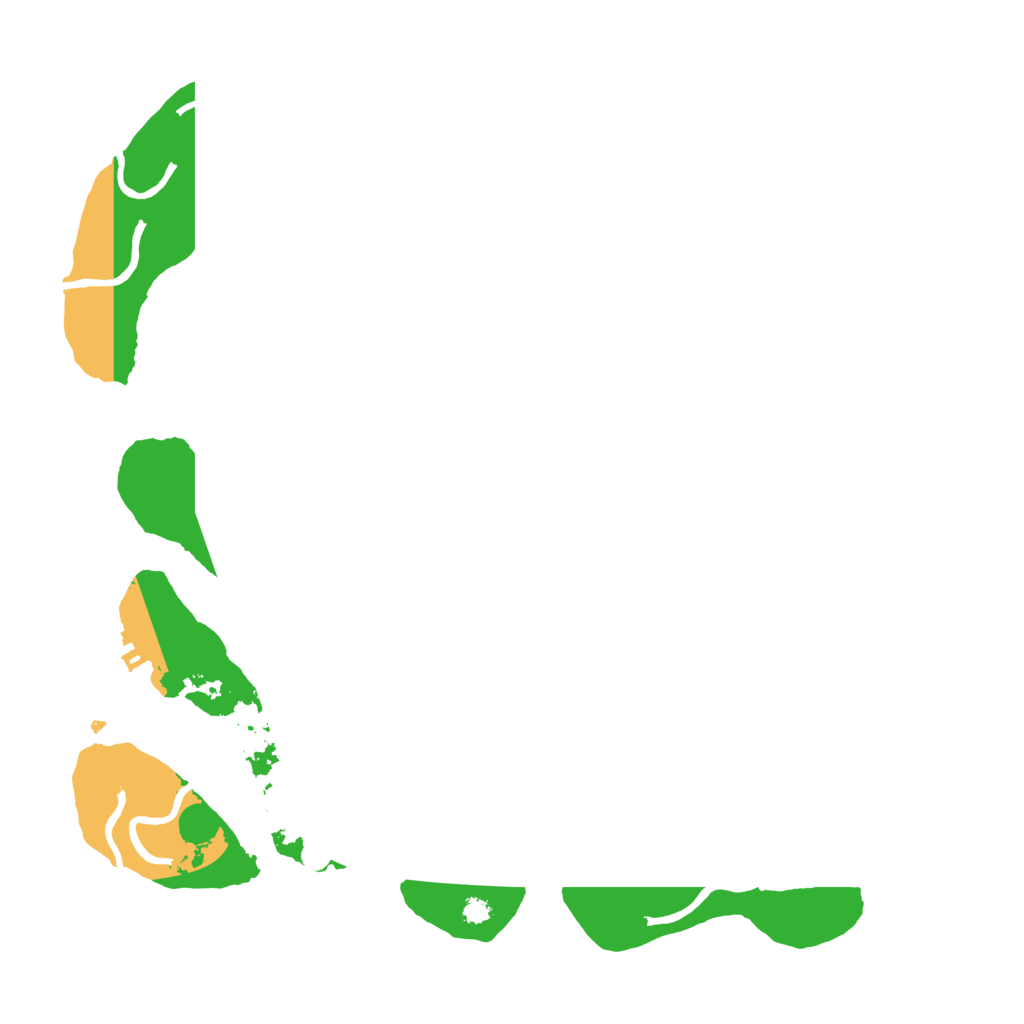 Biome Rust Map: Procedural Map, Size: 3500, Seed: 677646854