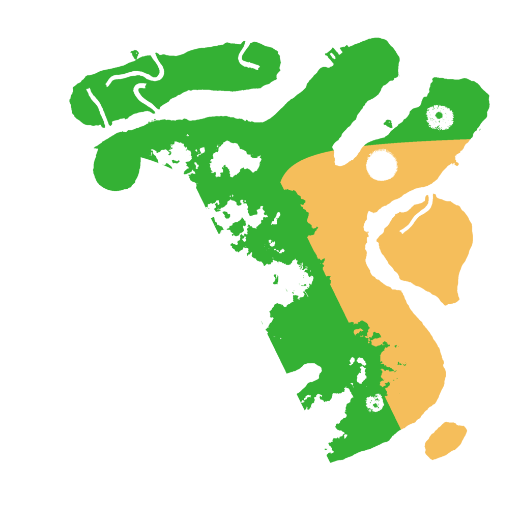 Biome Rust Map: Procedural Map, Size: 3000, Seed: 2131230266