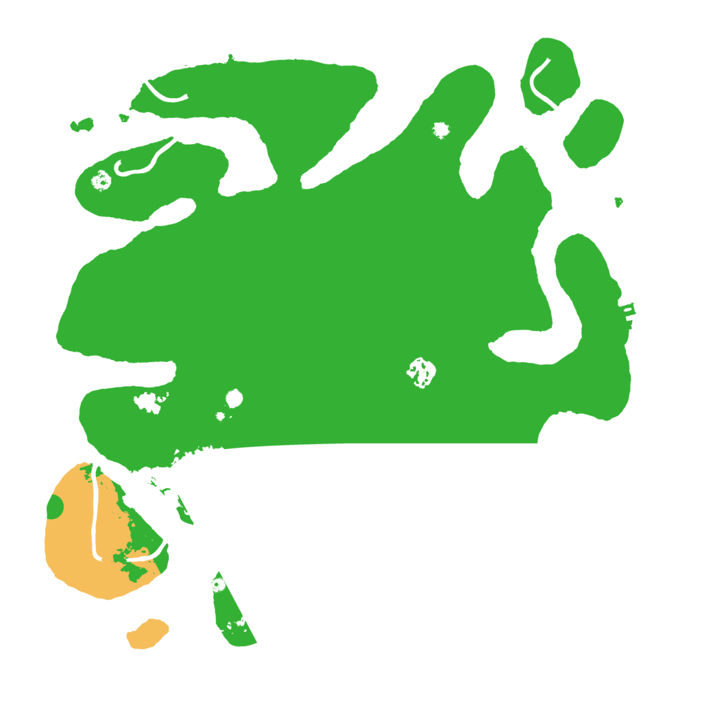 Biome Rust Map: Procedural Map, Size: 3700, Seed: 3727746