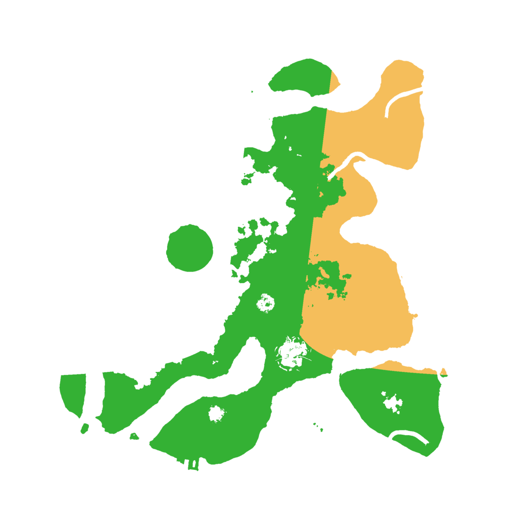 Biome Rust Map: Procedural Map, Size: 3000, Seed: 47940154