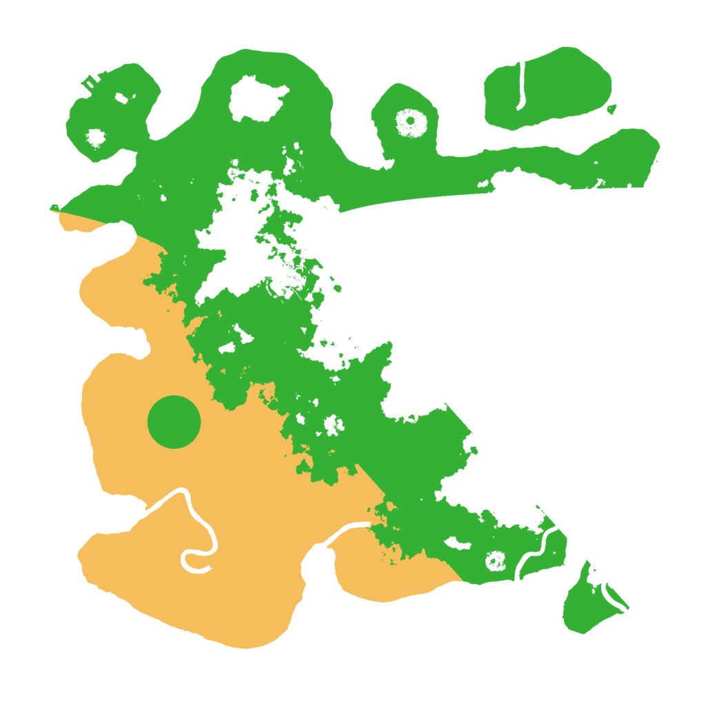 Biome Rust Map: Procedural Map, Size: 3500, Seed: 1477598192