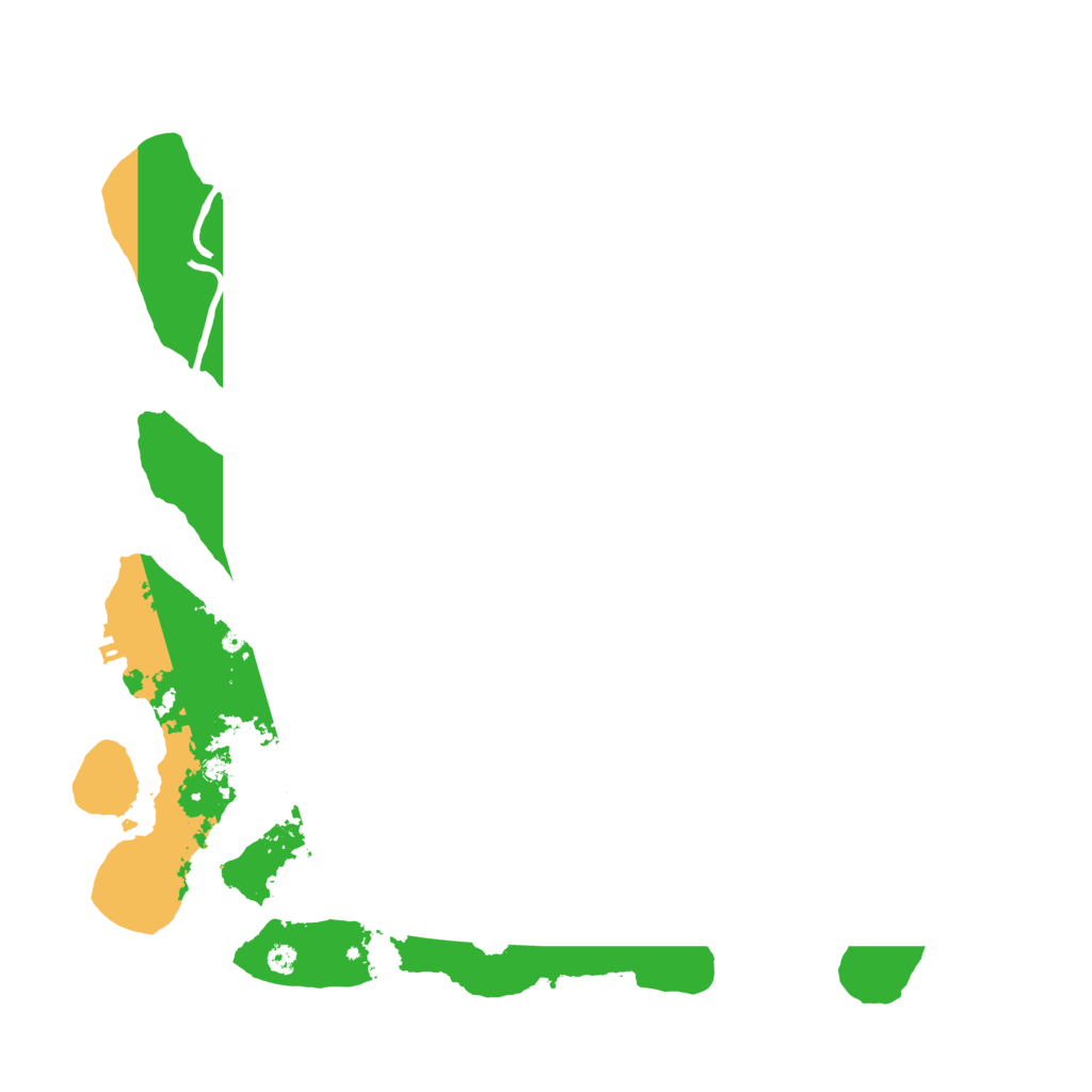 Biome Rust Map: Procedural Map, Size: 3800, Seed: 44469214