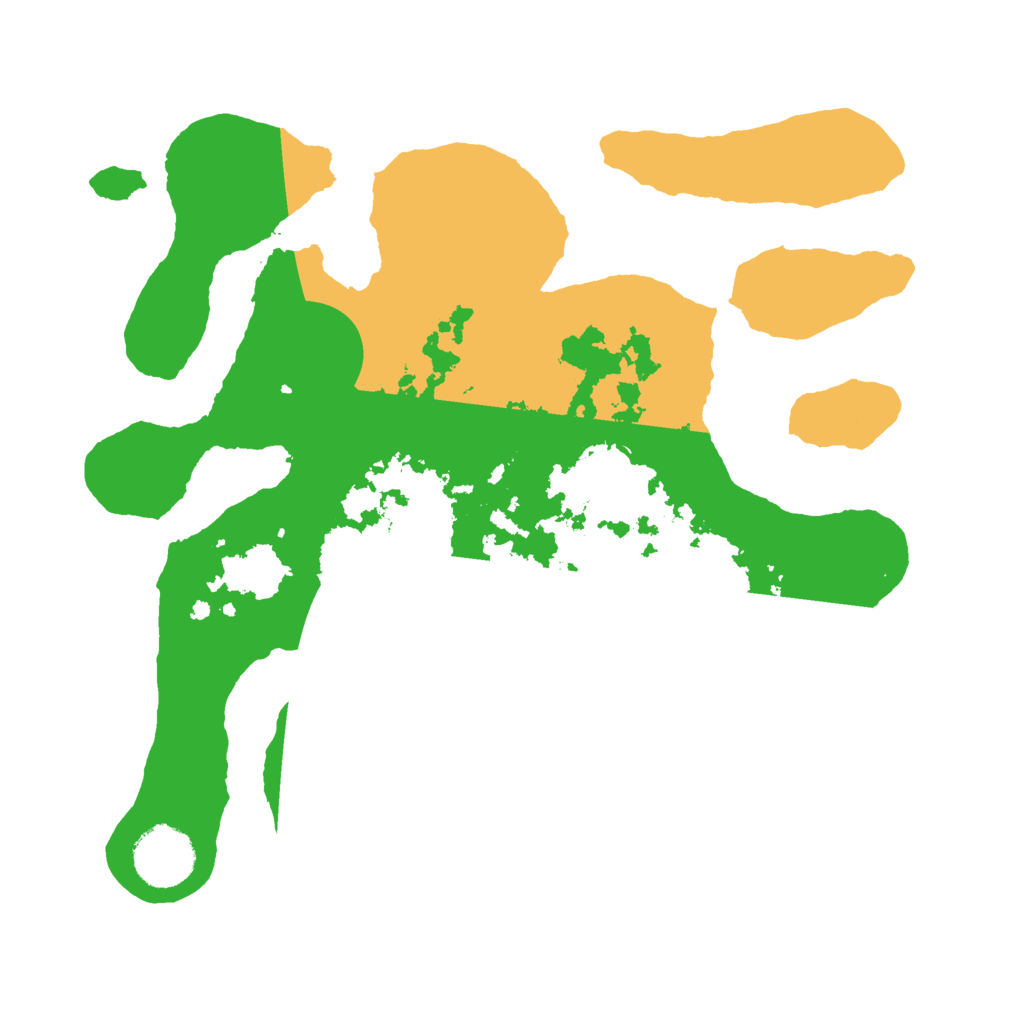 Biome Rust Map: Barren, Size: 3000, Seed: 3653