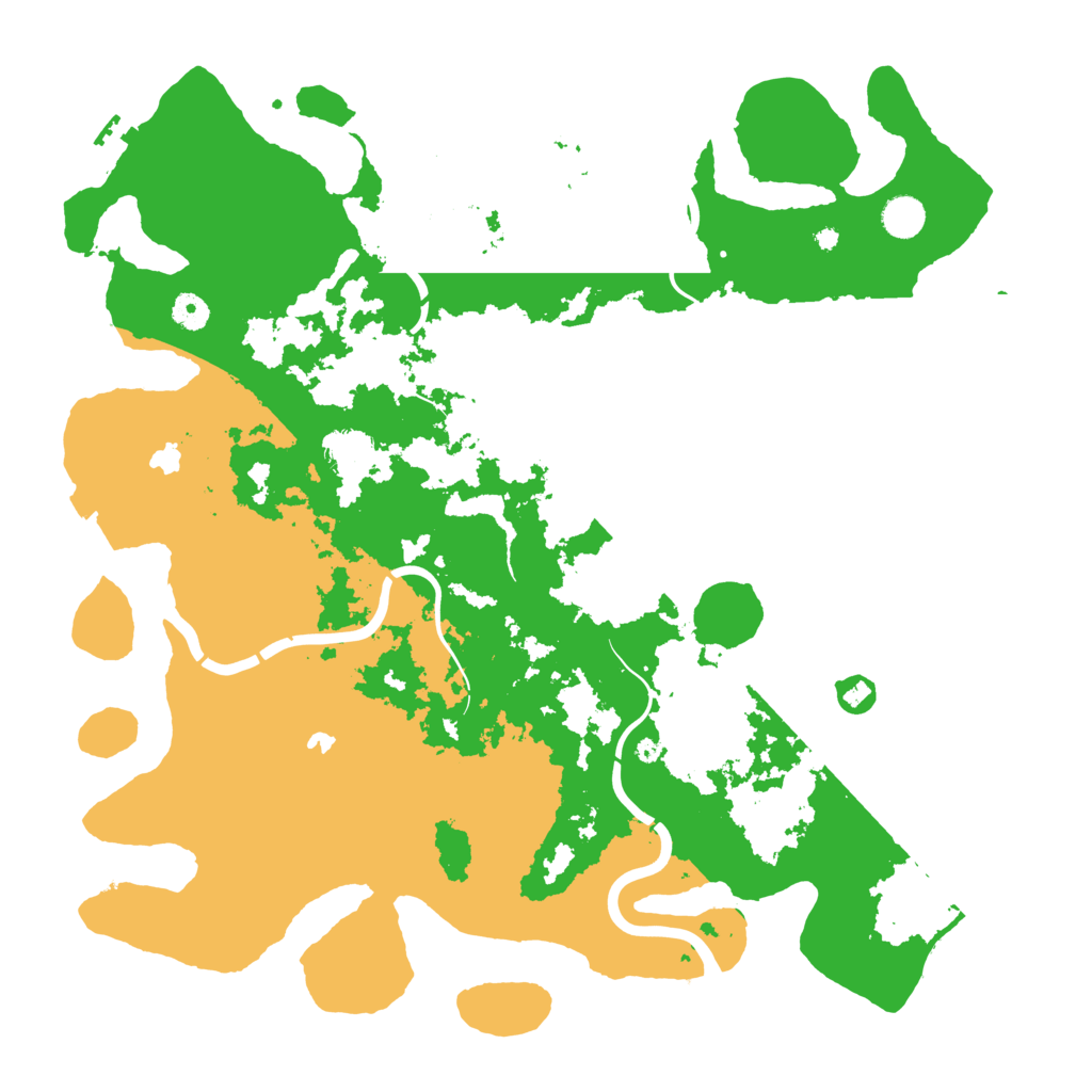 Biome Rust Map: Procedural Map, Size: 4500, Seed: 184735280