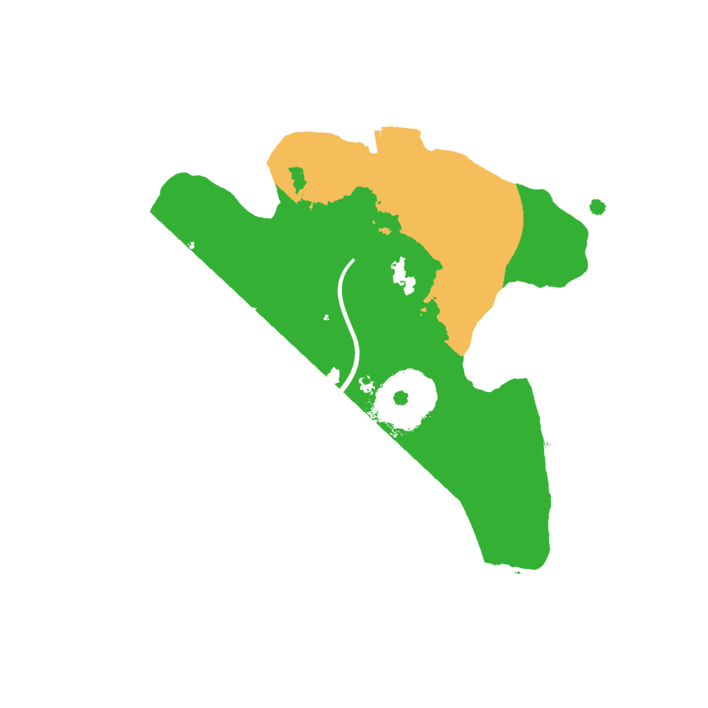 Biome Rust Map: Procedural Map, Size: 1800, Seed: 165