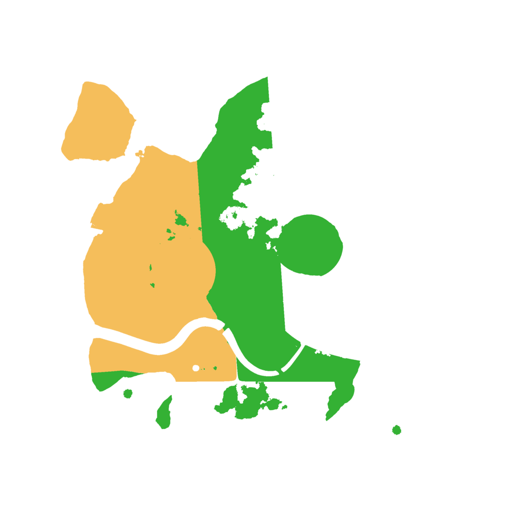 Biome Rust Map: Procedural Map, Size: 2250, Seed: 6615426