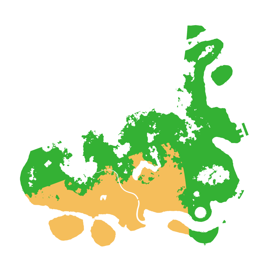 Biome Rust Map: Procedural Map, Size: 4000, Seed: 1481523