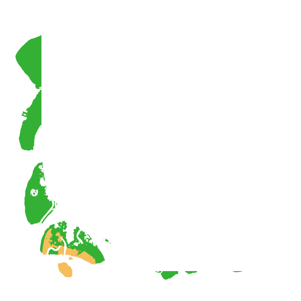 Biome Rust Map: Procedural Map, Size: 4000, Seed: 21291