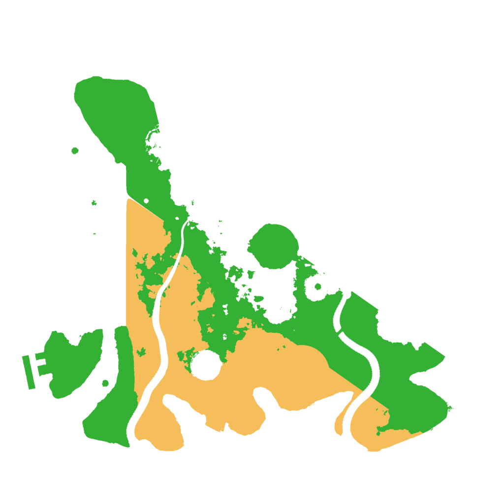 Biome Rust Map: Procedural Map, Size: 3000, Seed: 219176122