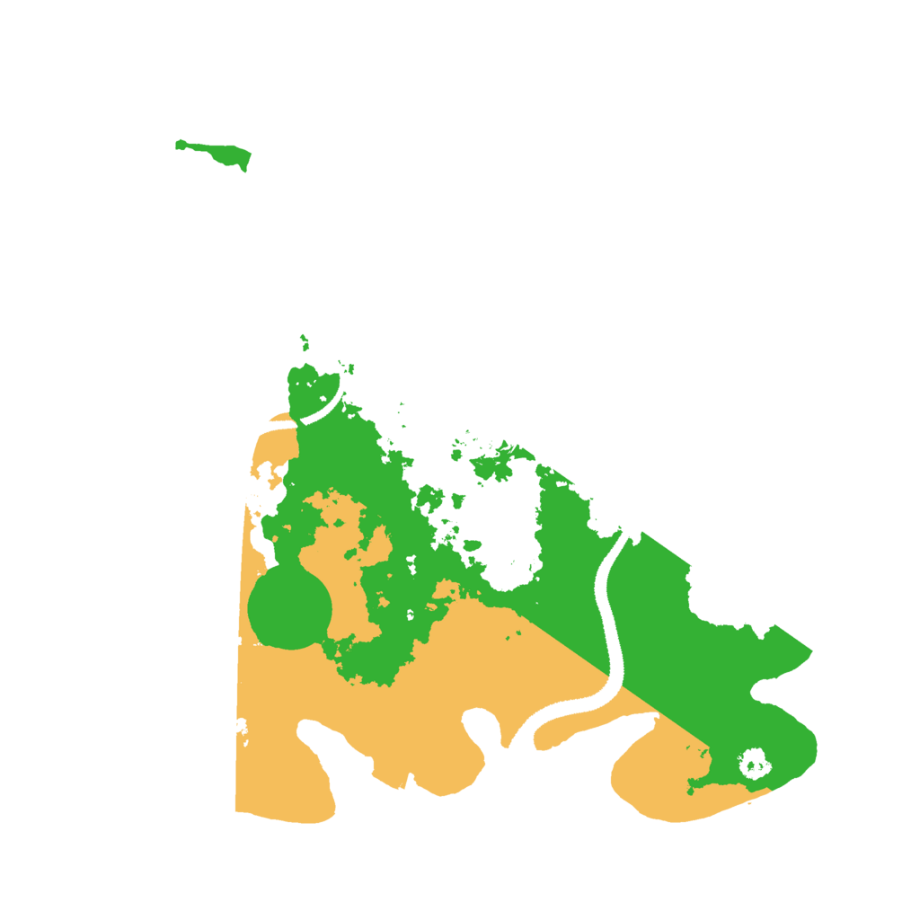 Biome Rust Map: Procedural Map, Size: 3000, Seed: 219176122