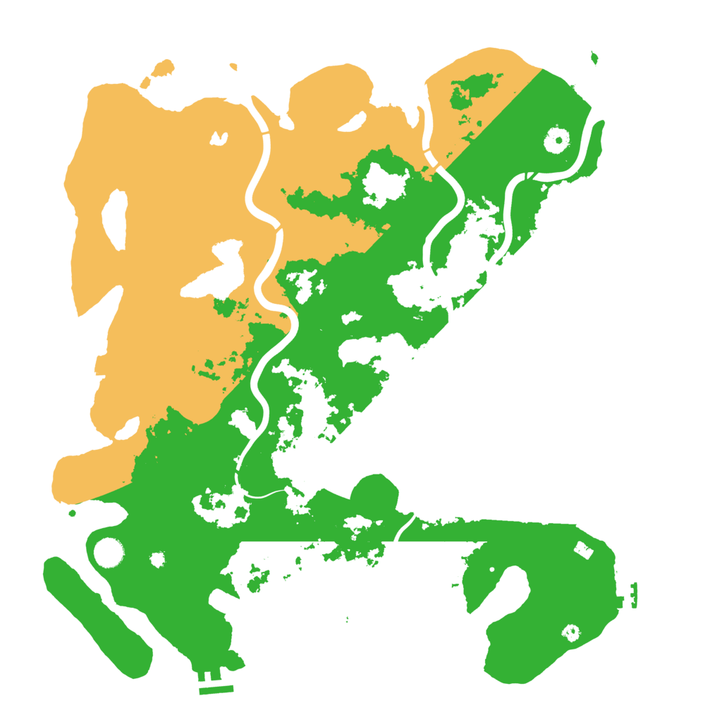 Biome Rust Map: Procedural Map, Size: 4250, Seed: 1576420001