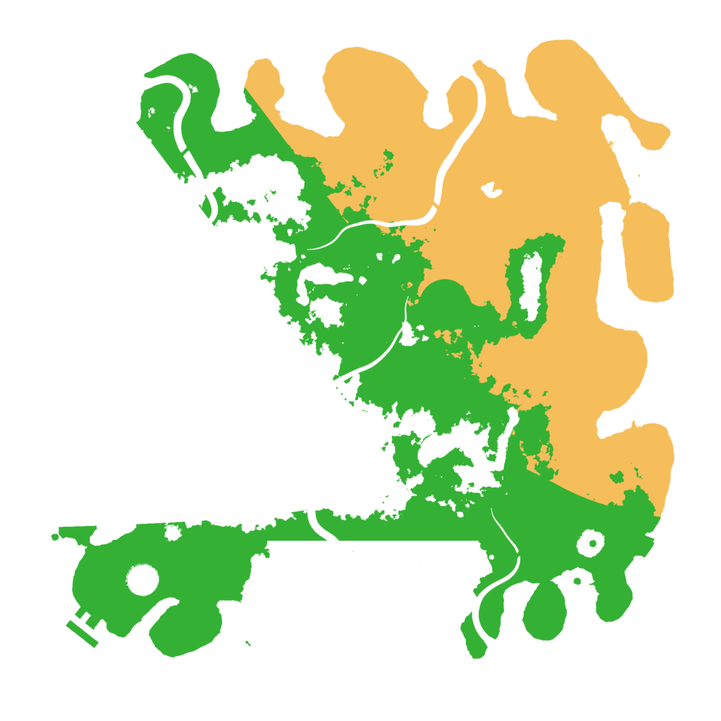 Biome Rust Map: Procedural Map, Size: 4000, Seed: 59135981
