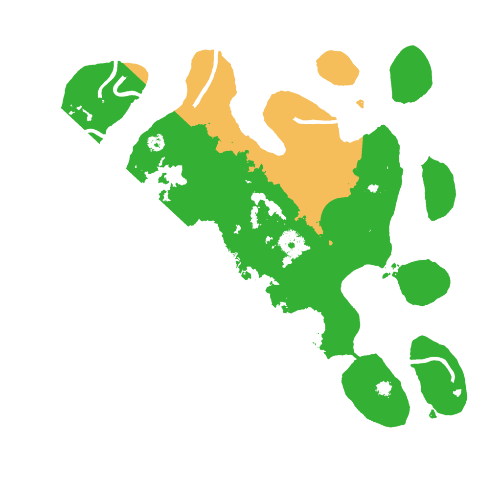 Biome Rust Map: Procedural Map, Size: 3000, Seed: 1960504868