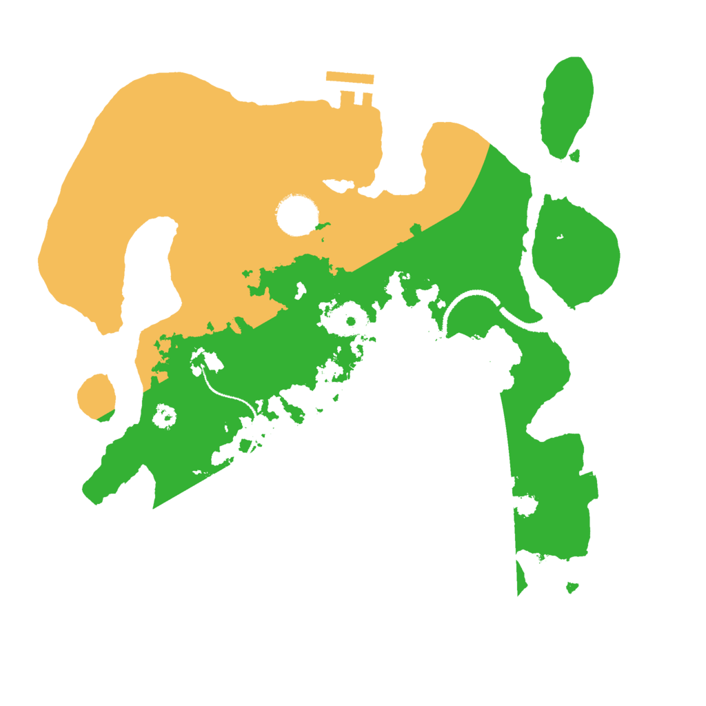 Biome Rust Map: Procedural Map, Size: 3000, Seed: 795687