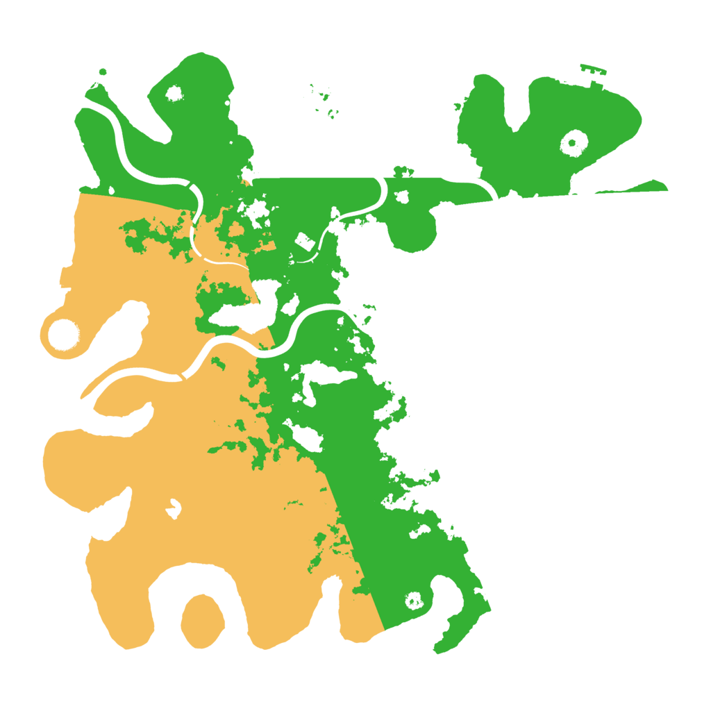 Biome Rust Map: Procedural Map, Size: 4000, Seed: 723664591