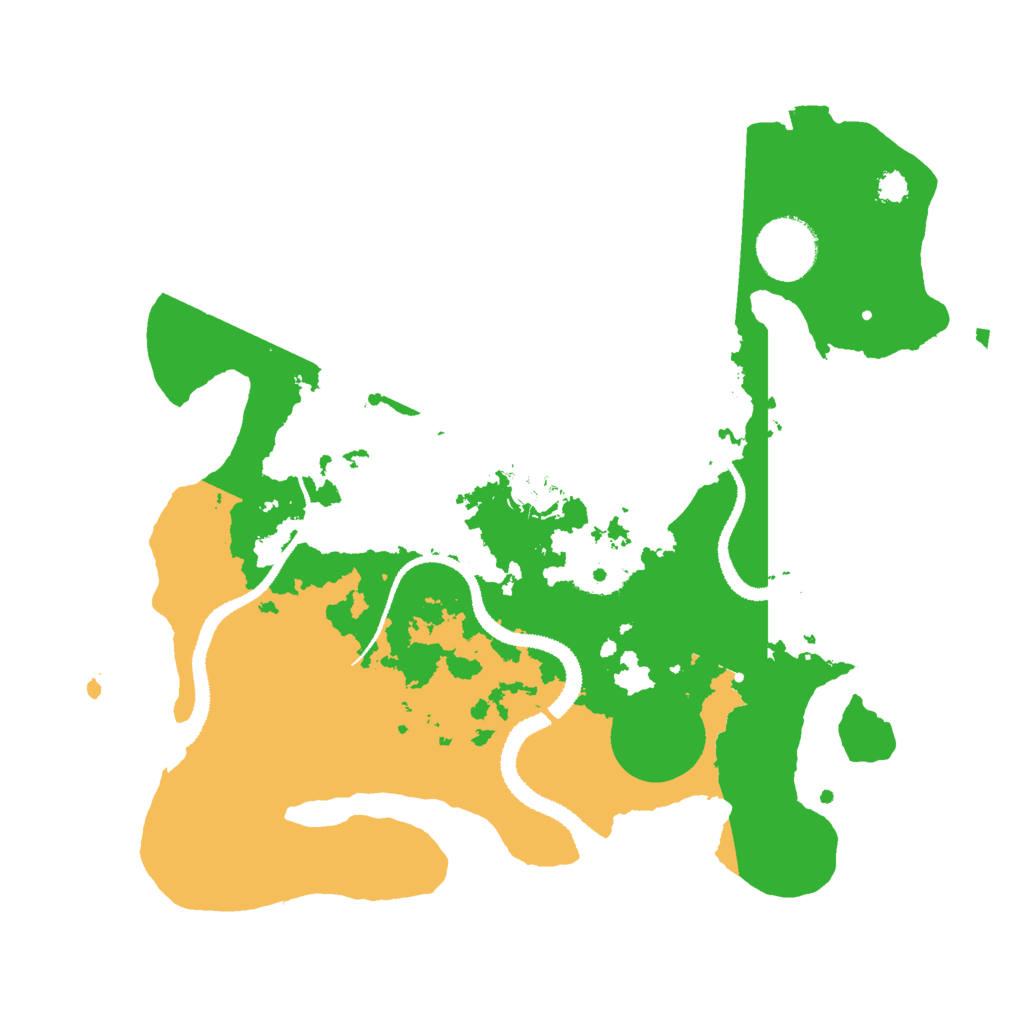 Biome Rust Map: Procedural Map, Size: 3000, Seed: 321731887