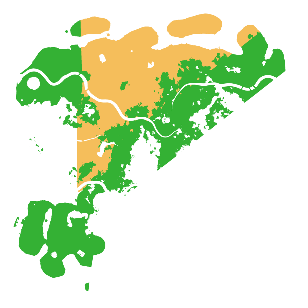 Biome Rust Map: Procedural Map, Size: 4500, Seed: 1565181550