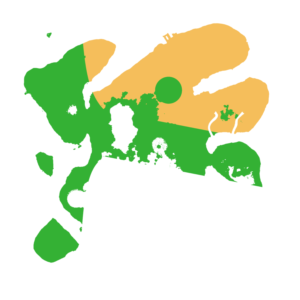 Biome Rust Map: Procedural Map, Size: 2950, Seed: 29764255