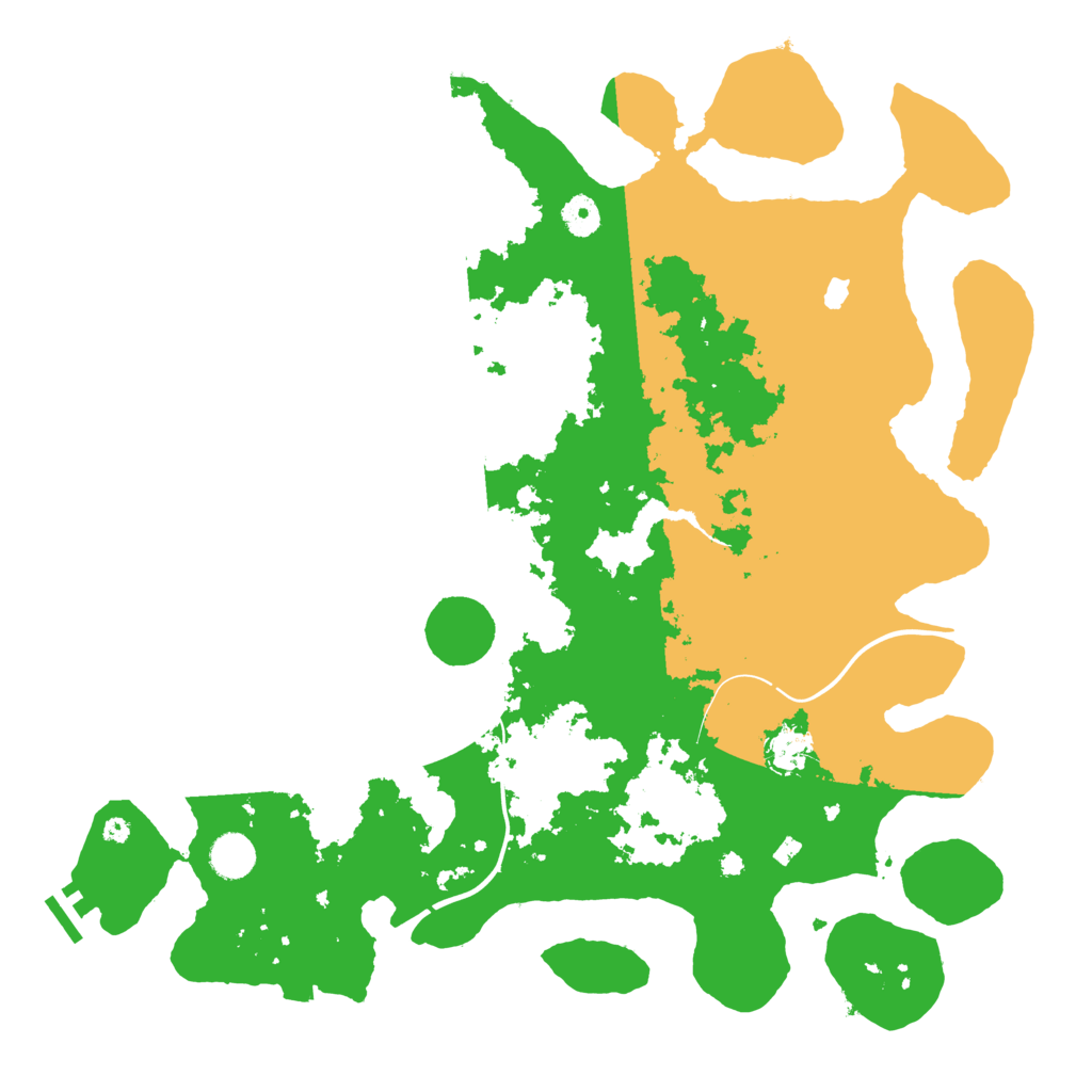 Biome Rust Map: Procedural Map, Size: 4200, Seed: 234399552