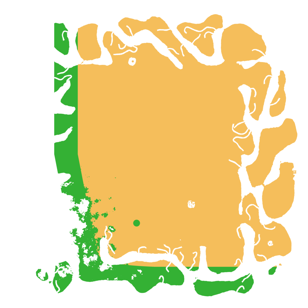 Biome Rust Map: Procedural Map, Size: 6000, Seed: 1977580728