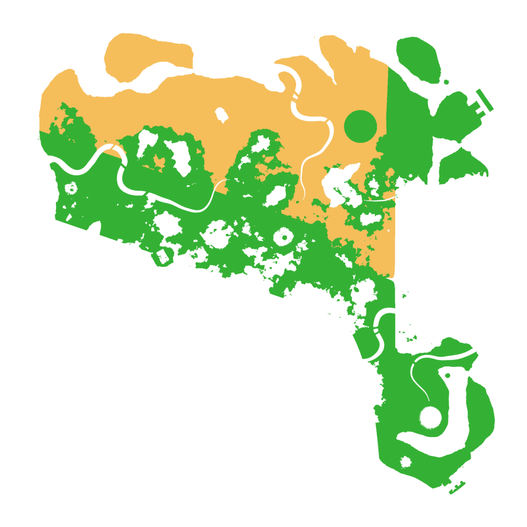 Biome Rust Map: Procedural Map, Size: 4250, Seed: 20210806
